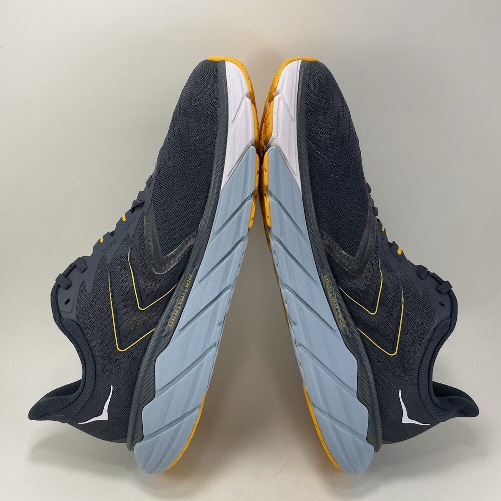 Hoka One One Arahi 5 Running Shoes Mens Size 11.5 D Ombré Blue/Blue Fog Athletic - Picture 6 of 10